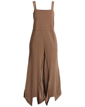 Pierantonio Gaspari Jumpsuit Cotton - Brown