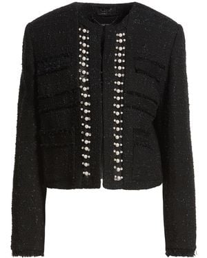 Clips Jacket Polyester, Polyamide, Acrylic, Viscose, Wool - Black