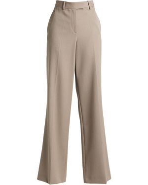 The Attico Taupe Trousers Virgin Wool - Natural