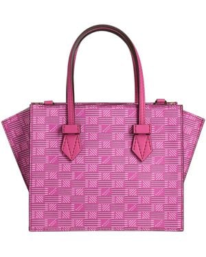 Moreau Paris Bregancon Stand Up -- Handbag Leather - Pink