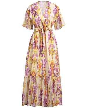 Rebel Queen Maxi Dress Cotton - White