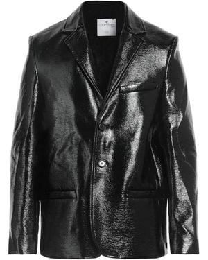 Courreges Blazer Cotton, Polyurethane, Elastane - Black