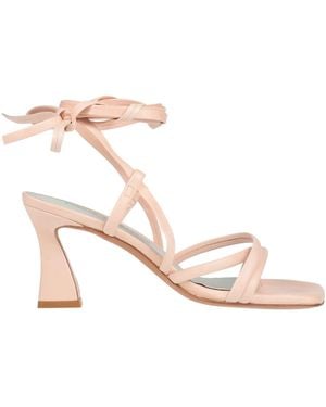 POESIE VENEZIANE Blush Sandals Soft Leather - Pink