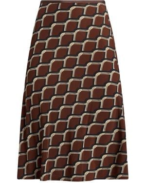 Siyu Midi Skirt - Brown