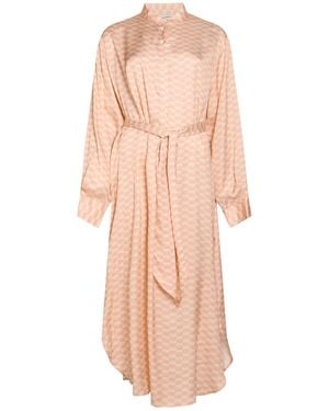 Ottod'Ame Maxi Dress Viscose - Pink