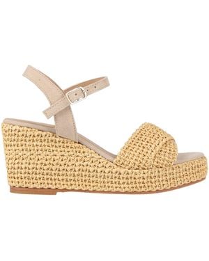 Fiorina Espadrilles Synthetic Raffia, Leather - Natural