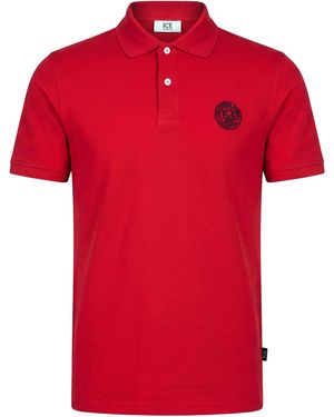 Ice Iceberg Polo Shirts - Red