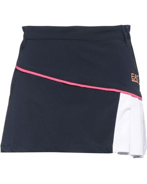 EA7 Mini Skirt Polyamide, Elastane, Cotton - Blue