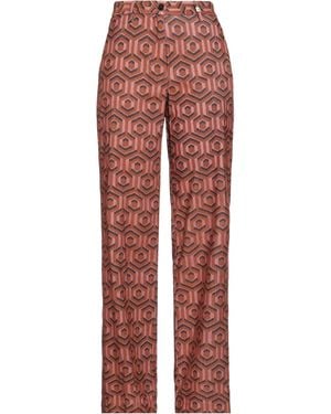 Myths Rust Trousers Cotton - Red