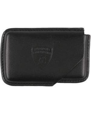 Automobili Lamborghini Document Holder Calfskin - Black