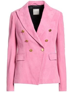 Tagliatore 0205 Blazer Lambskin - Pink