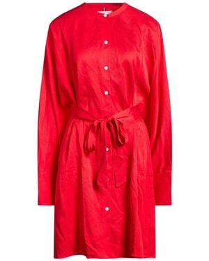 Tommy Hilfiger Mini Dresses - Red