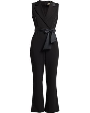 Gai Mattiolo Gm Jumpsuit Polyester, Elastane - Black