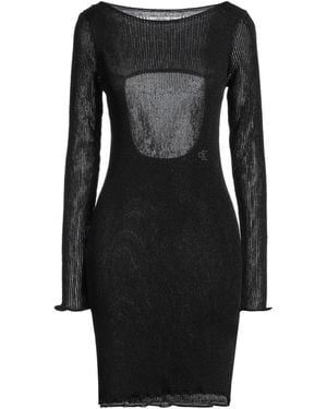 Calvin Klein Mini Dress Viscose, Polyester, Metal - Black
