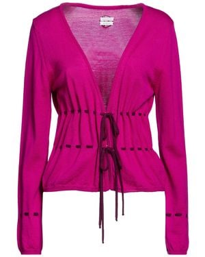 Saks Potts Cardigan Merino Wool - Pink