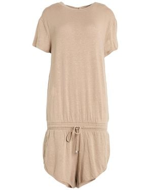 The Attico Playsuit - Natural