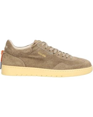 Barracuda Khaki Sneakers Leather - Natural