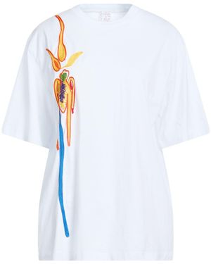 Stella Jean T-Shirt Cotton - White