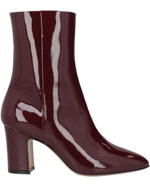 Paris Texas Ankle Boots Leather - Purple