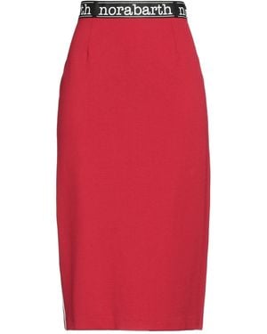 Nora Barth Jupe Midi - Rouge