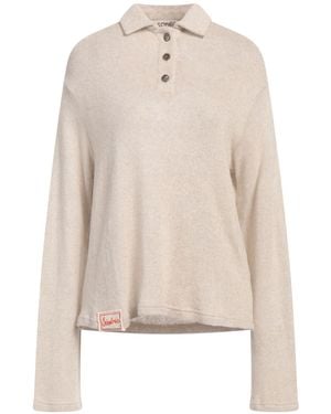 Siedres Sand Sweater Linen, Viscose - Natural