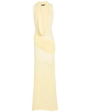 David Koma Vestido Largo - Blanco