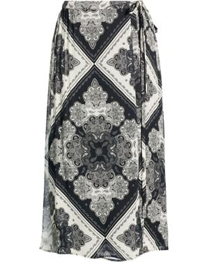 EMMA & GAIA Midi Skirt - Grey