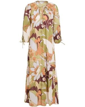 Antik Batik Vestito Midi - Metallizzato