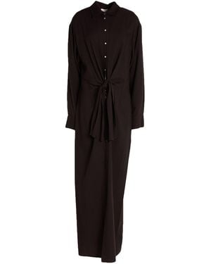 Alysi Maxi-Kleid - Schwarz
