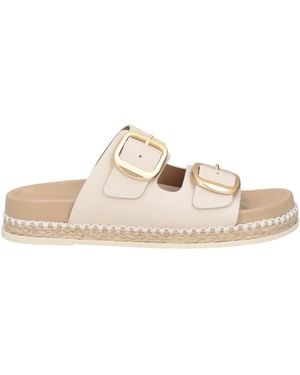 Steve Madden Espadrilles Leather - Natural