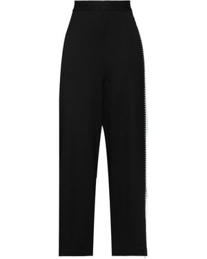 Frase - Francesca Severi Pants Viscose, Polyamide, Elastane - Black