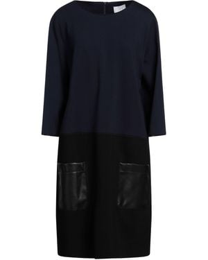 Clips More Vestido Midi - Azul