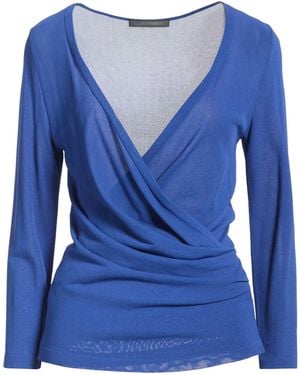 Alberta Ferretti Wrap Cardigans Viscose, Elastane - Blue