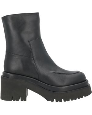 Paloma Barceló Botines De Caña Alta - Negro