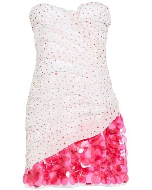 DES_PHEMMES Mini Dress Polyester - Pink
