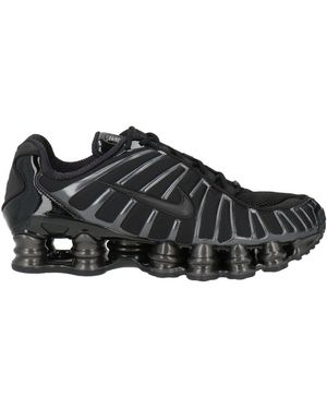 Nike Sneakers Textile Fibers, Synthetic Material - Black