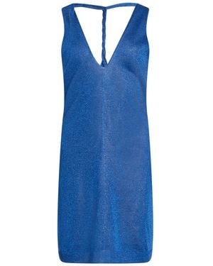 Circus Hotel Mini Dress - Blue