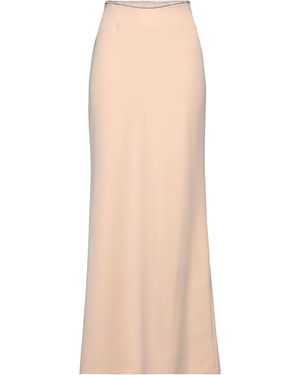 Tassos Mitropoulos Maxi Skirt Pes - Natural