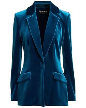 La Petite Robe Di Chiara Boni Deep Blazer Polyester, Polyamide, Elastane - Blue