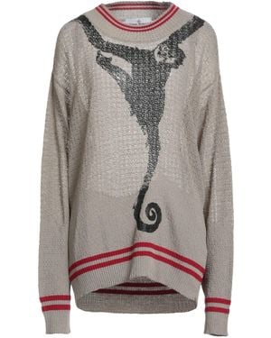 Vivienne Westwood Taupe Sweater Wool, Polyamide - Gray