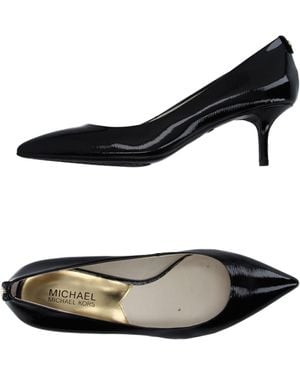 MICHAEL Michael Kors Court Shoes Soft Leather - Black