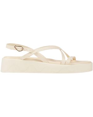 Ancient Greek Sandals Sandals Leather - Natural