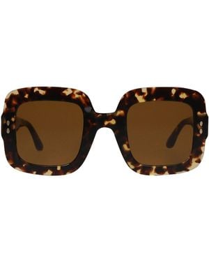 Isabel Marant Tortoiseshell Sunglasses - Brown