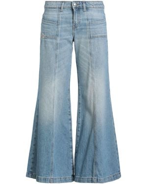DIESEL Pantalon En Jean - Bleu