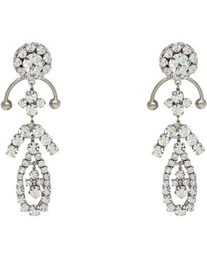 N°21 Earrings - White