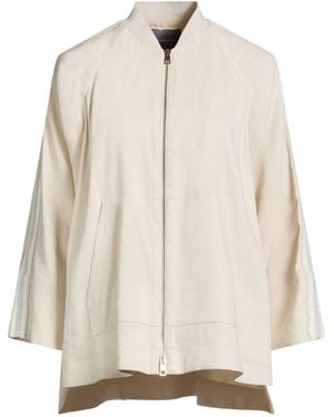 Lorena Antoniazzi Jacket Linen, Viscose, Elastane - Natural