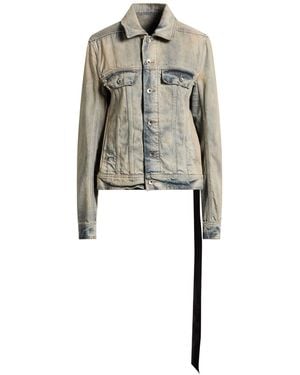 Rick Owens Denim Outerwear Cotton - White