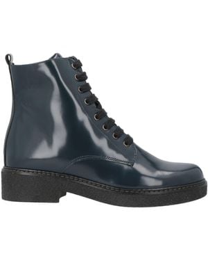 The Flexx Midnight Ankle Boots Leather - Blue