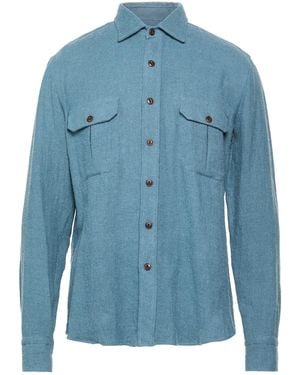 Salvatore Piccolo Shirts - Blue