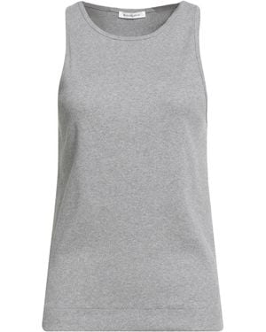 By Malene Birger Tank Top Organic Cotton, Elastane - Gray